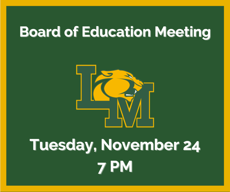 November 24 Board of Education Meeting